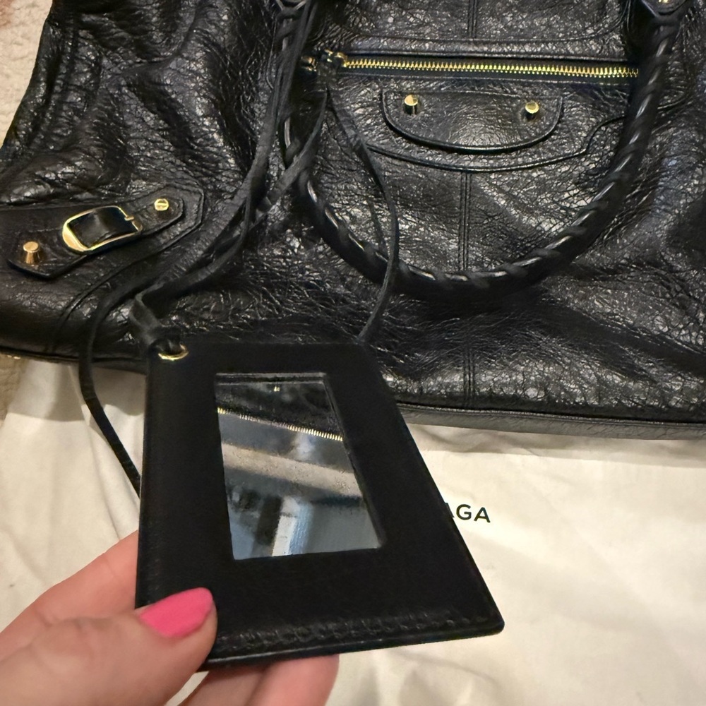 Balenciaga Black Large City (moto) Bag - Picture 2 of 14